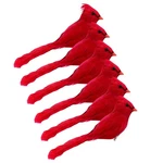 Red Cardinals Ornaments 6PK 3IN Tall Artificial Birds; Christmas, Wreaths & More. Fixed Price $19.99.