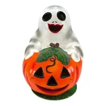 Pinnacle Peak Trading Ino Schaller Ghost Pumpkin German Paper Mache. Fixed Price $219.98.