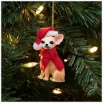 Rare! Christmas Santa Hat Chihuahua Ornament Dog Holiday Home Puppy Pet Decor. Fixed Price $14.24.