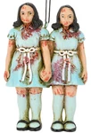 Creepy Twins Halloween/christmas Ornaments. Fixed Price $28.74.