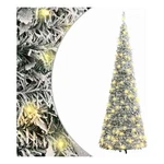 Bowery Hill Artificial Christmas Tree Green And White Pvc Metal 47.2". Fixed Price $44.36.