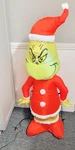 Christmas The Grinch Dr. Seuss 4FT Airblown Inflatable Display Gemmy. Fixed Price $19.99.