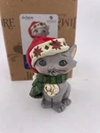 Enesco Jim Shore - Mini Christmas Kitten (3.25") #6004295. Fixed Price $20.70.