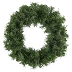 Northlight Canadian Mini Pine Artificial Christmas Wreath 12-INCH, Unlit. Fixed Price $13.49.