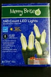 Merry Brite 140 Led Mini Sting Lights Warm White All-occasion Christmas Wedding. Fixed Price $24.98.