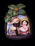 Northlight 3.6" Nativity Scene Led Battery Religious Christmas Figure. Fixed Price $24.99.