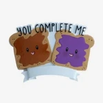 Personalized Christmas Ornament Peanut Butter & Jelly/you Complete Me/couple/bff. Fixed Price $17.95.
