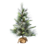 Vickerman 36" Plastic Frosted Myers Pine Artificial Christmas Tree Green. Fixed Price $91.88.