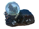 San Francisco Music Box Oh Holy Night Nativity Snow Globe Lights &. Fixed Price $34.99.