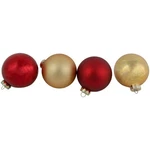 Northlight 96CT Red Green Gold Shiny Matte Glass Christmas Ornaments 2.5-3.25". Fixed Price $100.49.