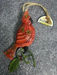 Heartwood Creek - Noel Cardinal Bird Christmas Ornament By Jim Shore With Tag. Fixed Price $25.00.