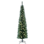 Vickerman 102" Durham Pole Pine Led Lights Artificial Christmas Tree Green. Fixed Price $367.63.