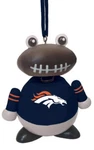 Denver Broncos Football Man Ornament 4 Evergreen Nfl Wooden. Fixed Price $9.99.