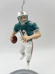 1999 Hallmark Keepsake Dan Marino Miami Dolphins Ornament With Box. Fixed Price $13.99.