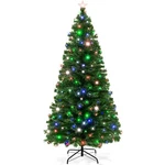 Best Choice Products Pre-lit Fiber Optic Pine Tree Led Lights Multicolor. Fixed Price $109.99.