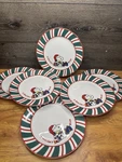 Gibson Snoopy Peanuts Holiday Wish Christmas Dinner Plate 10-1/2 6PC. Fixed Price $92.07.