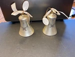 Pair Waterford Opulence Collection Limited Series Peacock Bell Ornament No Box. Fixed Price $31.00.
