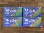 Gki 25 Bulb Indoor / Outdoor String Christmas Set Of - New Box. Fixed Price $28.51.