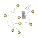 Northlight 8CT Led Gold Jingle Bell Star Cut-outs B/o Christmas Clear Wire. Fixed Price $19.49.