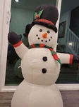 Gemmy Snowman Led 4FT Airblown Christmas Inflatable. Fixed Price $24.99.