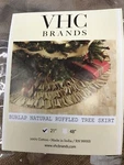 Burlap Natural Mini Ruffled 21" Diameter Christmas Tree Skirt Vhc Brands New. Fixed Price $19.99.
