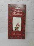 Candy Cane Gemstone Christmas Traditions Pin From Roman Inc. Fixed Price $16.99.