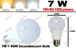 5W 7W 9W 12W Led Bulbs A19 E26 Soft Warm Cool Bright White Daylight Lamp. Fixed Price $26.99.