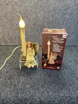 Vtg Darice Angel Candle Lamp Perfect On Window Sills Shelf Sitter. Fixed Price $14.44.