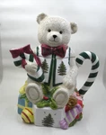 Spode Christmas Tree Teddy Bear Teapot Holiday Decor New In Box. Fixed Price $34.00.