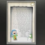 Hallmark Peanuts Charlie Brown Christmas Framed Wall Art Linus Nativity Speech. Fixed Price $21.00.