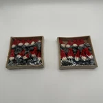 2PK Ikea Felted Vinterfest Christmas Ornaments 10 Mini Gnomes Elves New Sealed. Fixed Price $29.87.