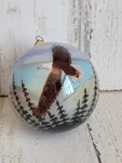 Unique Eagle Bird Evergreen Forest Ball Ornament Xmas Tree. Fixed Price $19.75.