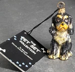 Joy To The World Cavalier King Spaniel Puppy Polish Glass Christmas Ornament. Fixed Price $39.99.