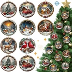 Vercraft 24 Pcs Christmas Wooden Ornaments For Tree Multi Color. Fixed Price $29.36.