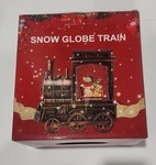 Ipow Christmas Snow Globe Train With Water Swirling Glitter, Musical.. Fixed Price $19.99.