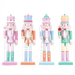 Nutcracker Soldier Vintage Wooden Christmas Ornament Home Decor Gift Macarons Us. Fixed Price $13.99.