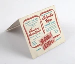 Vintage 1940S Times Square Hotel Aster Table Topper Card Dick Kuhn Harold Nagel. Fixed Price $19.99.