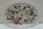 Mikasa Celebrations - "festive Wreath" Canape Tray 17.7IN #SA522/350 **nib**. Fixed Price $35.00.