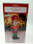 Holiday Time Christmas Toy Soldier Airblown Inflatable 4 Light Up Indoor Outdoor. Fixed Price $14.99.
