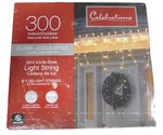 Celebrations Mini Icicle Lights 300 Clear ,indoor/ Outdoor (2 X 150 ). Fixed Price $22.95.