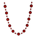 Vickerman 6' Plastic Ball Christmas Garland In Red White. Fixed Price $51.75.