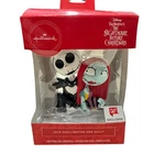 Hallmark Disney Nightmare Before Christmas Jack Skellington Sally Ornament Set W. Fixed Price $9.09.