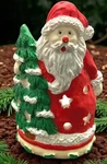 Vintage Santa Claus Tealight Holder Christmas Candle Hermitage Pottery. Fixed Price $10.25.
