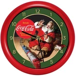Coca Cola 90TH Anniversary Santa Train Christmas Carol Sound Clock 8. Fixed Price $40.82.