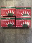 4 Pack!! Merry Brite - String Lights 70 Units W/15FT Green Wire Clear Bulb.. Fixed Price $22.99.