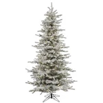 Vickerman 90" Sierra Fir Slim Artificial Christmas Tree W/ Led Lights In White. Fixed Price $674.76.
