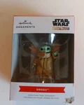 Hallmark Christmas Tree Ornament 2022 Star Wars The Mandalorian Grogu. Fixed Price $9.45.