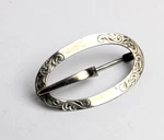 Antique Edwardian Sterling Silver Buckle Brooch Pin Eastwood Park Co Clasp. Fixed Price $39.99.