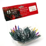 Vintage Danson Decor 15 Incandescent Christmas Lights Multi-color Indoor Nos. Fixed Price $12.30.