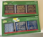 2 Boxes Holiday Christmas Glass Cube Ornaments - Excellent Condition!!. Fixed Price $20.00.